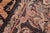 Textile Elegant Floral Pak-Persian Black/Brown Wool Rug - 8'2'' X 10'2'' For Sale - Image 7 of 9