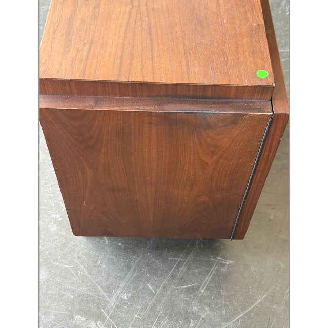 1960s Pair of Lane Brutalist Mid Century Modern Style Nightstands For Sale - Image 14 of 15