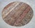 Textile Hand Knotted Turkish Round Rug Bohor Decor Area Rug - 5'1" Diameter For Sale - Image 7 of 12