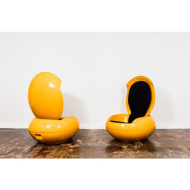 Garden Egg Chairs by Peter Ghyczy, 1968, Set of 2 For Sale - Image 3 of 18