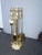 French Country Fp 12 Vintage French Country Gold Fireplace Tools W Four Tools For Sale - Image 3 of 12