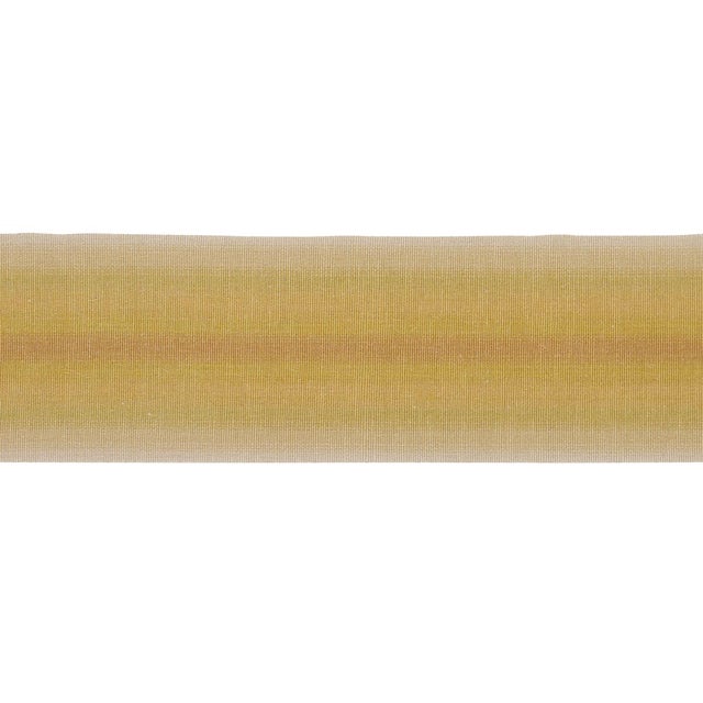 This cotton-linen faille tape has a lovely ribbed texture and unique ombré effect. At 3½ inches wide, Sunset Tape gives...
