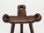 Vintage Brutalist Marbella Stool attributed to Sergio Rodrigues, 1970s For Sale - Image 6 of 15