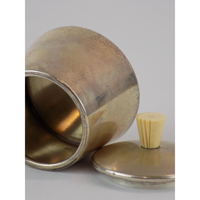 Vintage Italian Silver Set by Calderoni, 1940, Set of 3 For Sale - Image 9 of 18