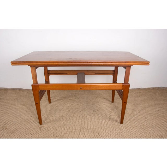 Danish Extendable and Table in Teak, 1960s For Sale - Image 13 of 18