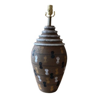 Aldo Londi for Bitossi Table Lamp 1960s For Sale