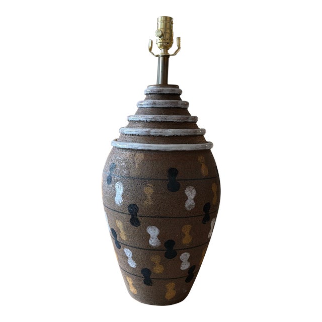 Aldo Londi for Bitossi Table Lamp 1960s For Sale