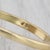 Mid 20th Century Italian Vibrant Blue Enamel Diamond Ring 18k Yellow Gold Size 6.75 For Sale In Greensboro - Image 6 of 7