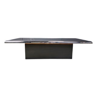 Vintage Chrome Coffee Table, 1970s For Sale