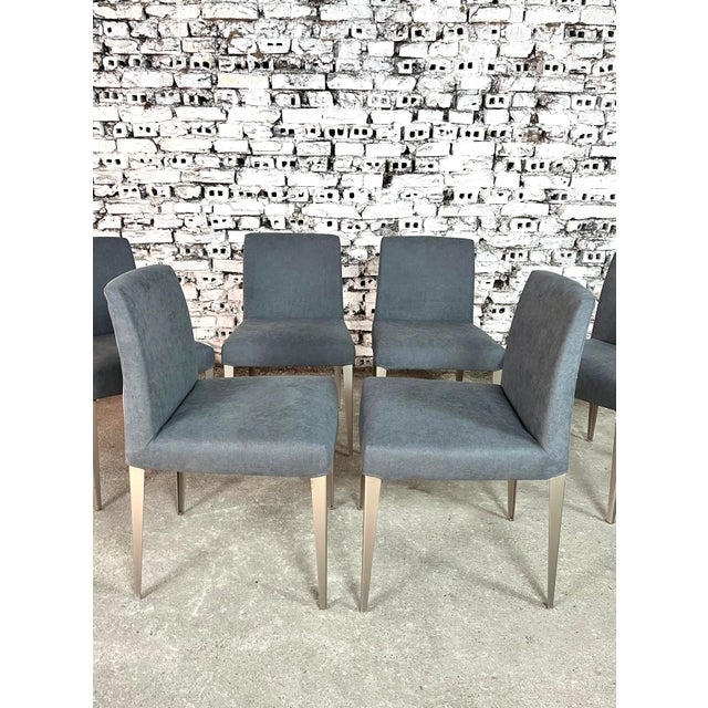 Italian Melandra Dining Chairs by B&b Italia - Set of 6 For Sale - Image 3 of 6