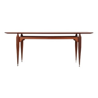 Italian Teak Dining Table, 1960s For Sale