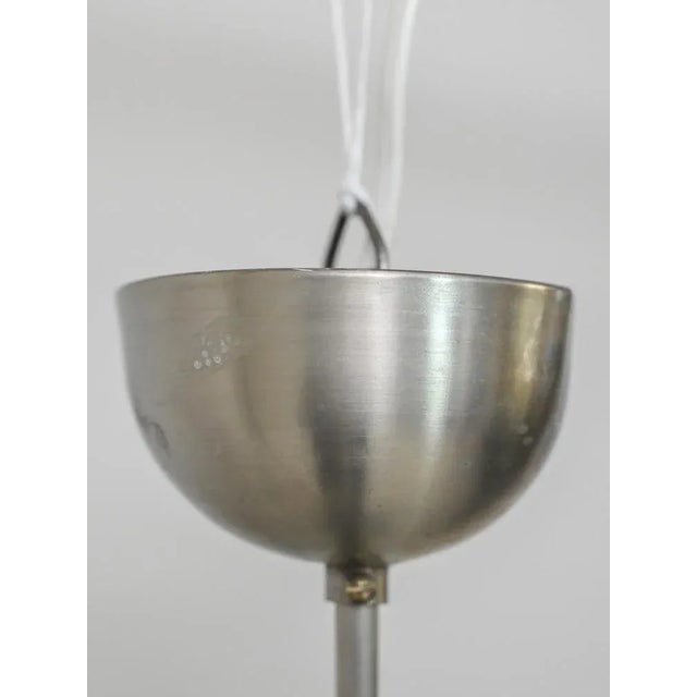 Brown Scandinavian Suspension Lamp, 1930s For Sale - Image 8 of 9