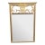 Louis XVI Style Gilt Mirror With Crossed Rifles Motif For Sale
