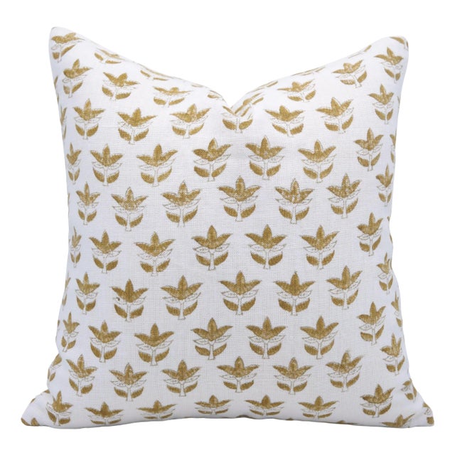 Fabdivine Modern Boho Block Print Pillow Cushion Cover 20x20 Inch- 7 Patti For Sale