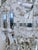 Vintage Silver Rim Tiered Crystal Chandelier For Sale - Image 10 of 10