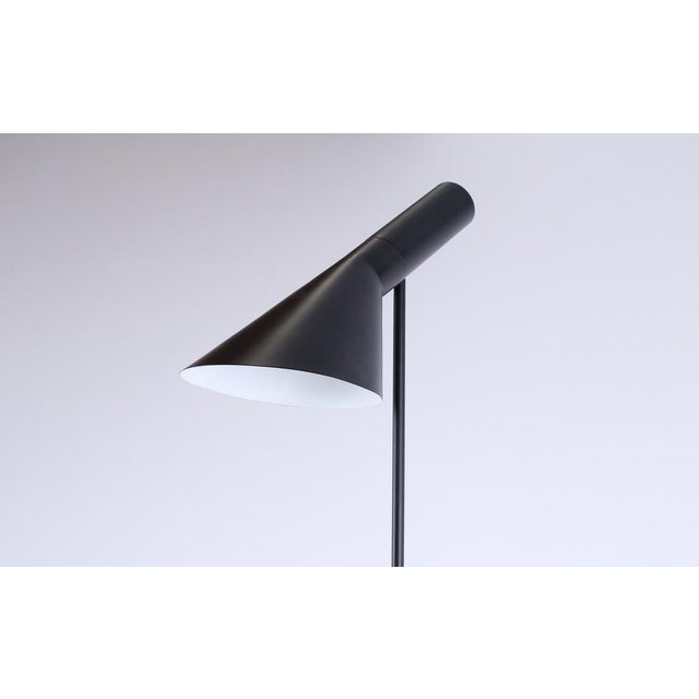 Black Visor Floor Lamp by Arne Jacobsen for Louis Poulsen, 1960s For Sale - Image 17 of 18