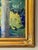 Late 20th Century Late 20th Century Modern Impressionist Oil Painting of a Garden in Greens, Framed For Sale - Image 5 of 15