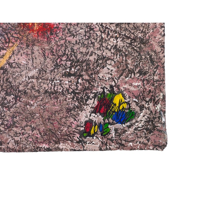 Contemporary Jiang Tiefeng, Dance With Pipa (Huge Framed Original Painting on Rice Paper), 2003 For Sale - Image 3 of 4