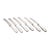 Dinner Knives in Silver and Stainless Steel by Evald Nielsen, 1930s, Set of 6 For Sale - Image 6 of 6