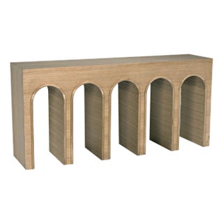 NOIR Enzo Console, White Oak For Sale
