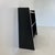 Italian Art Deco Style Parchment and Black Lacquer Bookcase, 1980s For Sale - Image 6 of 10