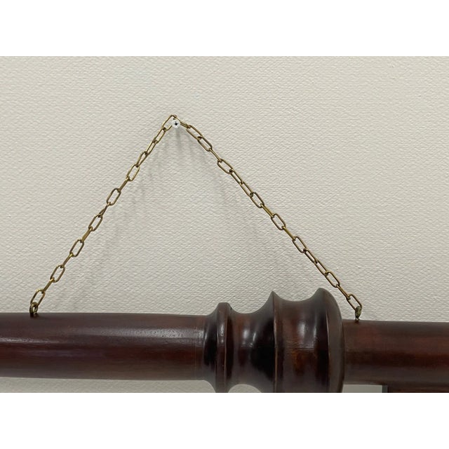 Antique Carved Wood Locksmith Trade Sign For Sale In Philadelphia - Image 6 of 8