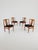 Mid-Century Danish Teak Dining Chairs by Henning Sørensen, 1960s, Set of 4 For Sale - Image 4 of 11