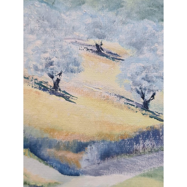 Isabelle Pardoe, The Olive Trees Landscape, 2000s, Oil on Canvas For Sale - Image 4 of 10