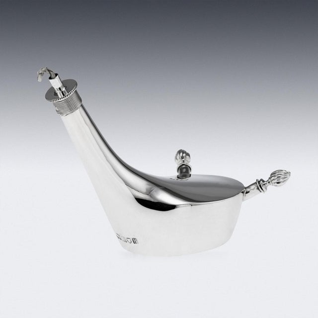 Silver Antique 20th Century Silver Golf Driver Cigar Table Lighter, London, 1913 For Sale - Image 8 of 18