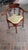 This is a vintage, hand-carved solid rosewood corner chair. It comes with a custom-made pure silk, reversible yellow seat...