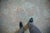 Textile Vintage Distressed Mahal Carpet - 10'5" x 13'9" For Sale - Image 7 of 13