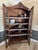 1970s Elegant French Provincial Curio Cabinet / Display Hutch – Solid Wood Glass China Cabinet For Sale - Image 4 of 4