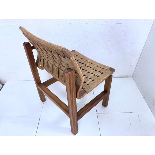 Brown Danish Chair in Pine by Vagn M. Fuglsang, 1960s For Sale - Image 8 of 18