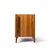 William Hinn William Hinn Mid Century Walnut Curved Front Lowboy Dresser For Sale - Image 4 of 8