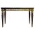 Neoclassical Neo-Classical Style Tessellated Marble & Brass Console Table Att. Maitland-Smith For Sale - Image 3 of 8