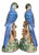 Vintage Chinese Blue Majolica Parrot Figurines - A Pair For Sale