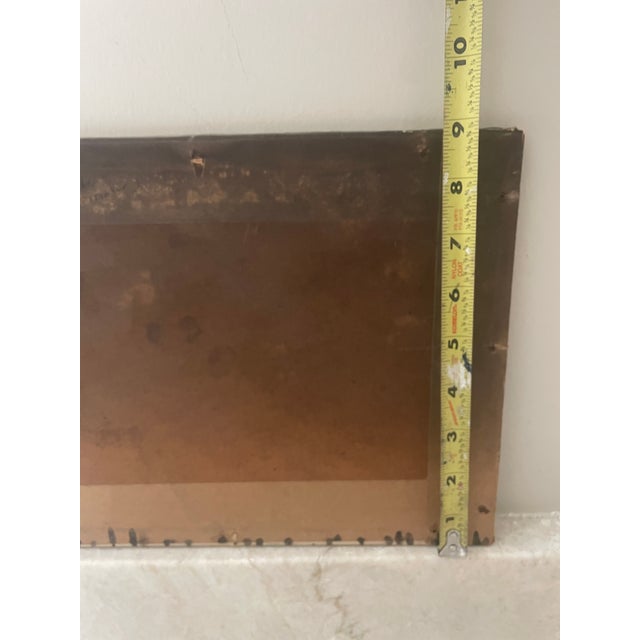 Antique Puerto Rican Tonalist Landscape Painting by José López De Victoria (1869–1930), Oil on Board, Framed For Sale - Image 9 of 14