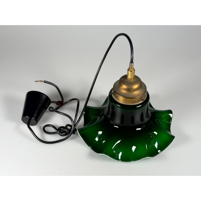 Space Age Ceiling Lamp in Glass from Peill & Putzler, Germany, 1960s For Sale - Image 8 of 15
