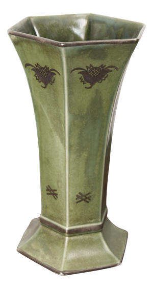 Large Art Deco Ceramic Vase by Arabia Finland, 1940s