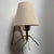 Mid-Century Modern Model 15566 Table or Wall Lamp in Brass by Harald Notini for Böhlmarks, Sweden, 1950s For Sale - Image 3 of 12