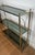 1940s Neoclassical silver metal shelves in the style of Maison Jansen For Sale - Image 6 of 12