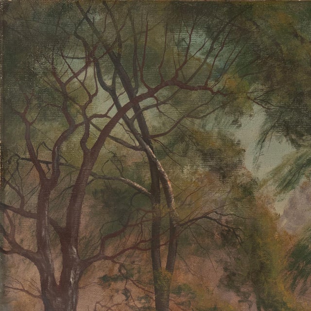 'Oaks at Baker House, Lake Geneva, Wisconsin, 1911', by James Everett Stuart, Bohemian Club, White House, SFSD For Sale - Image 4 of 10