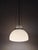 White Mid-Century Modern Pendant Lamp by Herbert Proft for Glashütte Limburg, 1960s For Sale - Image 8 of 11