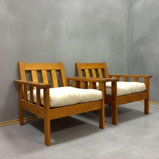 Armchairs by Ikea, Late 20th Century, 1970, Set of 2 For Sale - Image 6 of 11