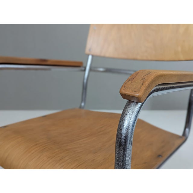 B 34 Armchairs by Marcel Breuer for Samal & Co., 1930s, Set of 2 For Sale - Image 12 of 14