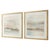 Kenneth Ludwig Chicago So Golden Abstract Landscape Prints Set/2 For Sale - Image 4 of 7