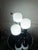 Metal Space Age Lamp in Murano Glass, 1970s For Sale - Image 7 of 9