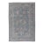 Modern Oushak Rug With a Light Blue-Gray Field by Keivan Woven Arts 3'11"x5'11" For Sale