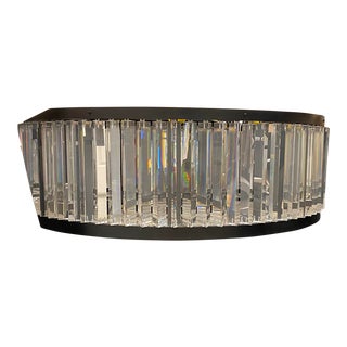 Restoration Hardware Crystal Chandelier For Sale