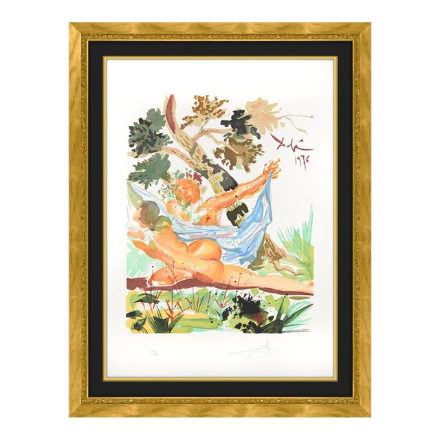 1970s Plate O, From L'Art D'Aimer, Salvador Dalí For Sale